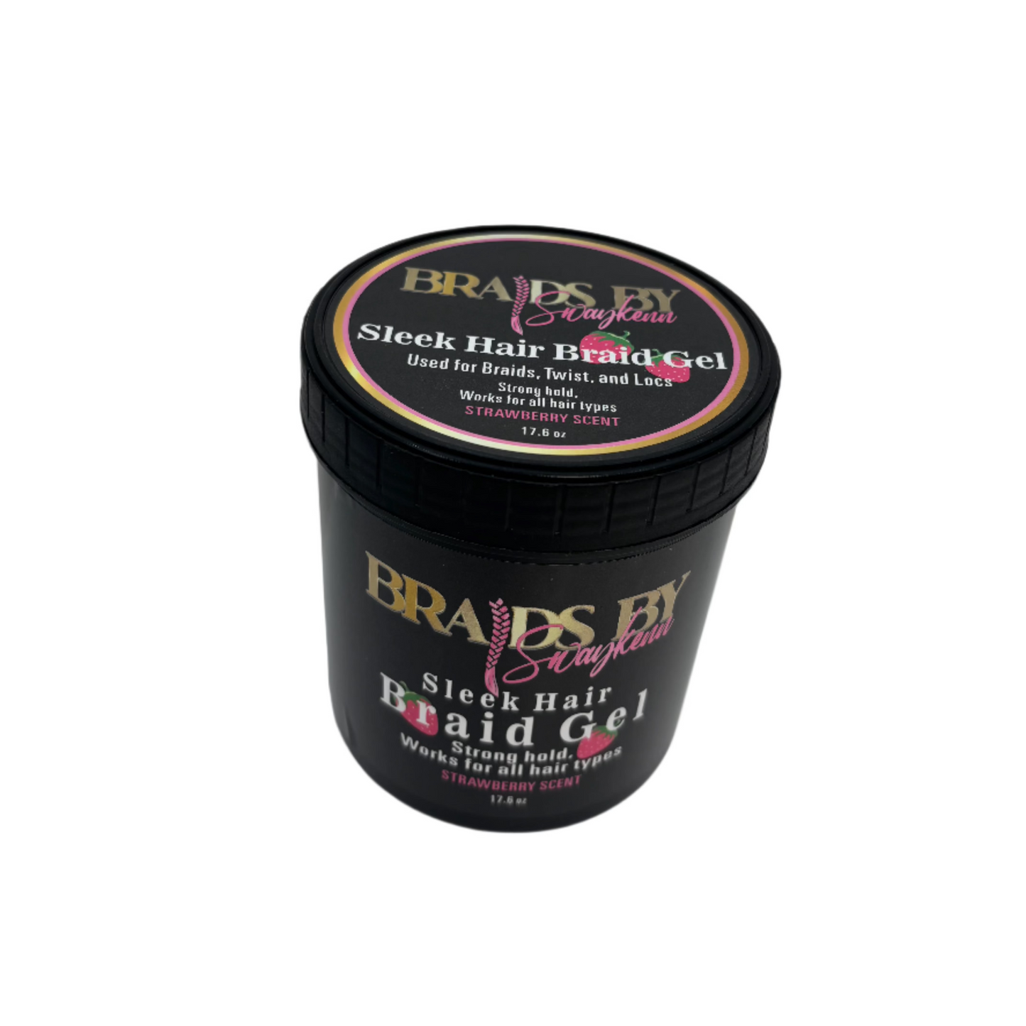 Sleek Hair Braid Gel (Strawberry Scent)