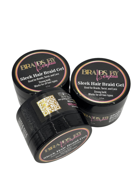 3 ct- Sleek Hair Braid Gel Bundle Deal